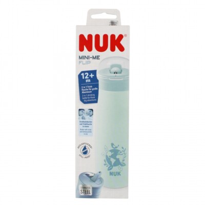4008600434580 NUK Kubek 500 ml  12m  Mini-Me stal Globus 10225328 NUK