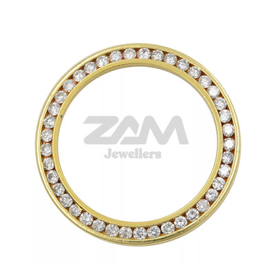 Rolex DateJust 26MM Model 0.8CT High Quality Customized Moissanite Diamond Bezel