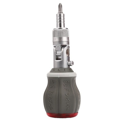 8 in Ratcheting Screwdriver Set Multi-bit Screw Repair Tools