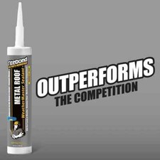 TWO Cartridges  Titebond Metal Roof Exterior Sealant 9.5 oz. BLUE Color