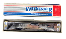 Vintage Hohner International Weekender Tremolo Harmonica VG Original Box