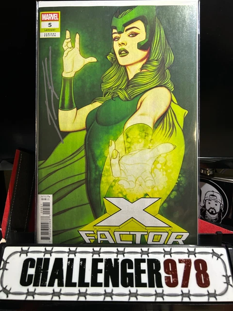 X-Factor #5 Jenny Frison SIGNED w/ COA