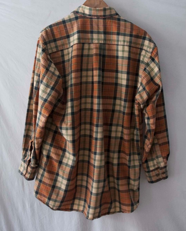 Viyella Shirt Flannel Made in Canada Plaid Size L **37g0122a4 eBay