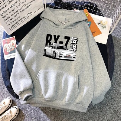 Jdm Hoodie Vintage Rx7 Fd Drift Japanese Cars' S Printed Sweatshirt