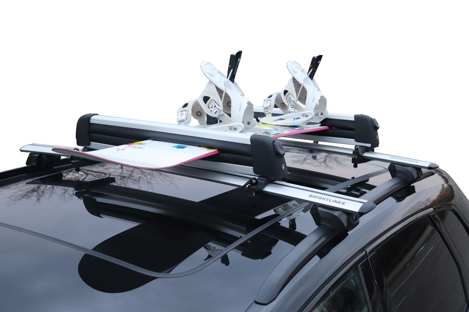 BRIGHTLINES Roof Racks Cross Bars Compatible For Mercedes Benz GLC 300