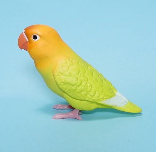 Shine G Tenori Inko Peach Faced Rosy-faced lovebird Green mini figure US seller