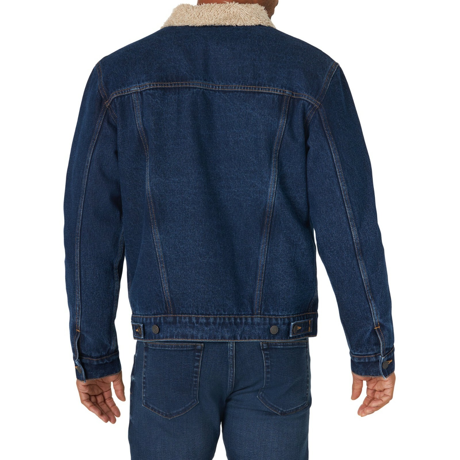 Sherpa Lined Denim Jacket Sizes 