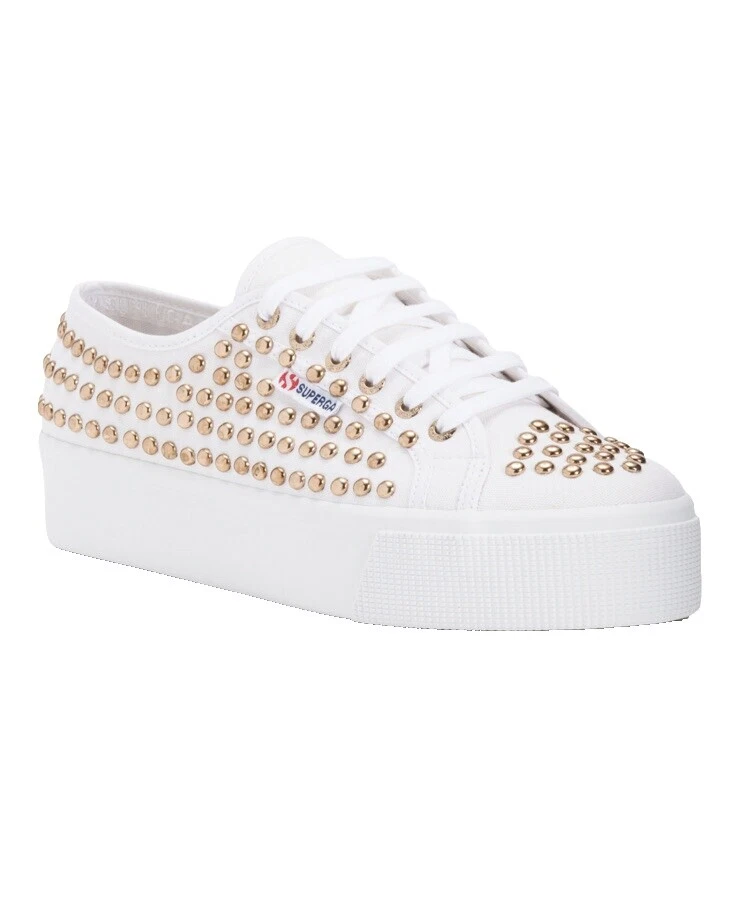 Superga White Comfort Shoes for Women