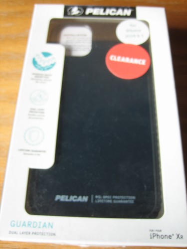 Pelican Guardian Series Dual Layer Protective Case for iPhone 11 / XR BLACK new - Zdjęcie 2 z 4