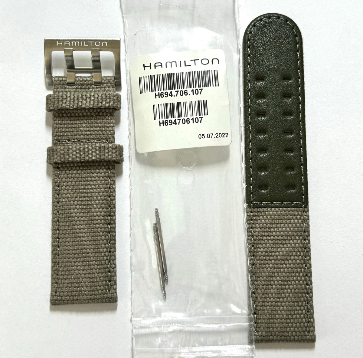 Hamilton Green Wristwatch Bands for sale | eBay