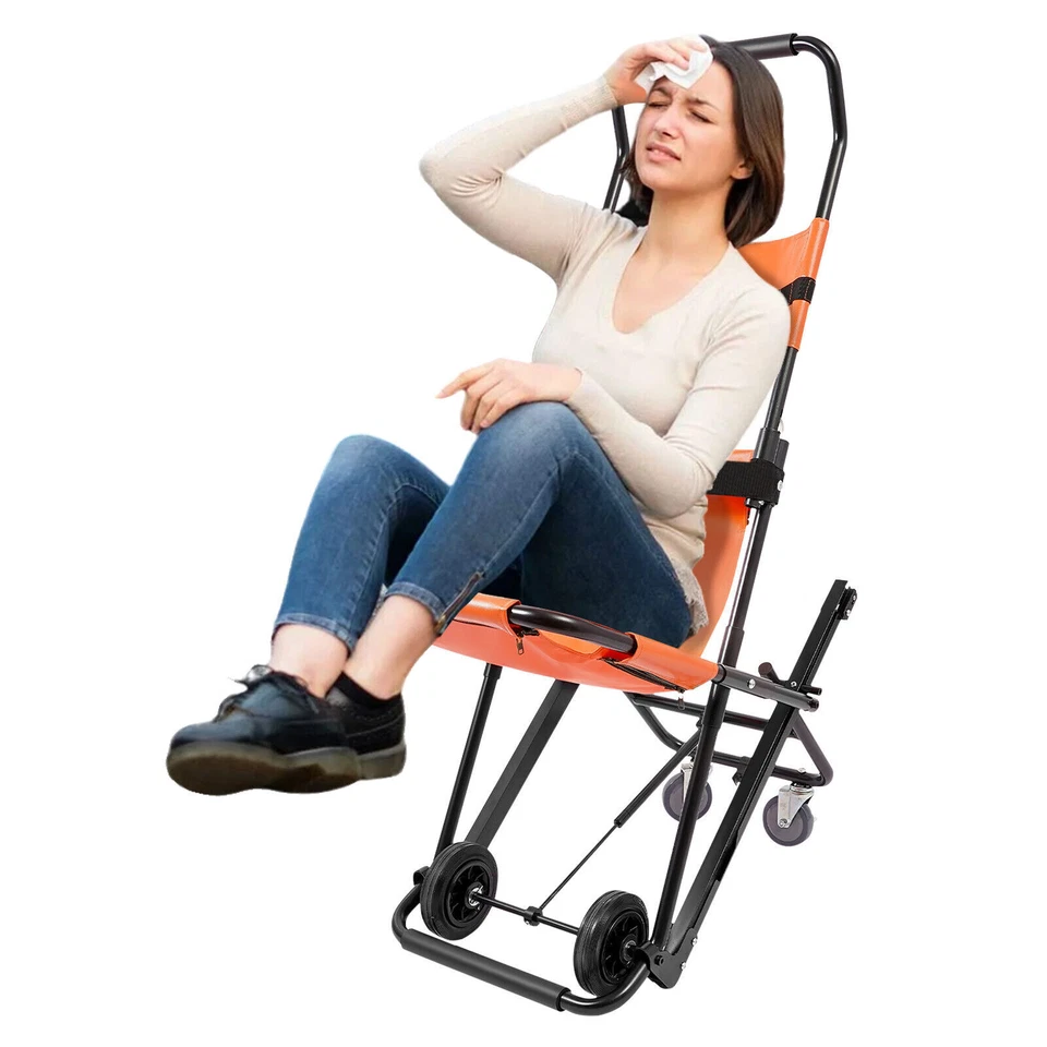 Manual Stair Chair Foldable Emergency Stair Chair Portable Transport Stair Chair - Image 3 of 4