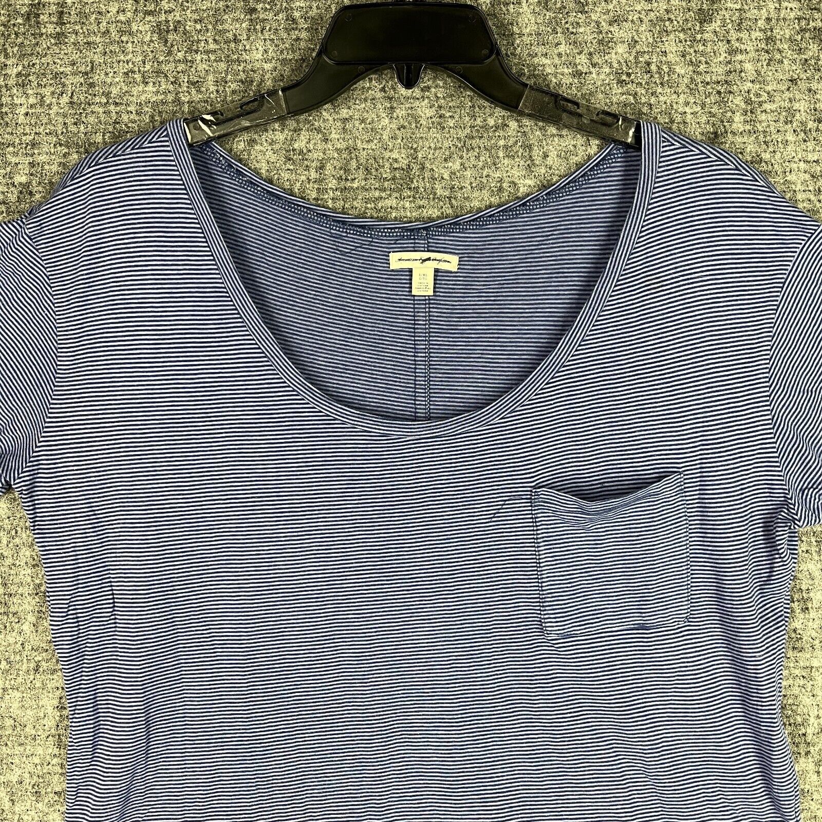 American Eagle Shirt Large Womens Basic Regular C… - image 3