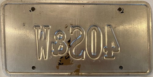 Vanity 40 cal S&W AMMO license plate Gun NRA ammunition Shoot Caliber Pistol VA - Picture 5 of 7