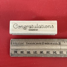 B8, Stampin Up Rubber Stamps, Congratulations