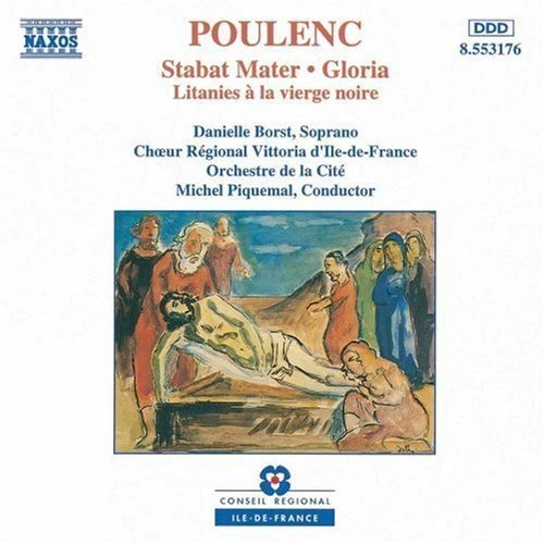 POULENC / BORST / ORCH DE LA CITE / PIQUEMAL - STABAT MATER NEW CD - Picture 1 of 1