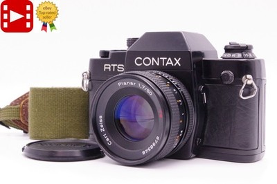 [Near MINT] Contax RTS II SLR 35mm Film Camera Planar 50mm f/1.7 AEJ Lens JAPAN