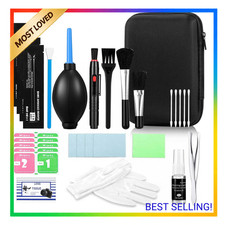Camera Lens Cleaning Kit 14 Pieces, Sensor and Lens Cleaner, Camera Accessories