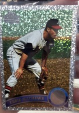 2011 Topps - Legend Variation Eddie Mathews #640 Platinum Diamond Anniversary