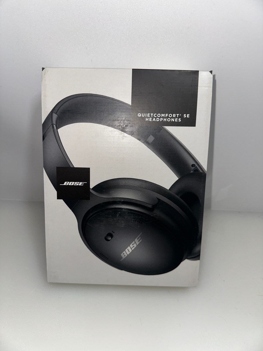 ヘッドホン BOSE quiet comfort headphones se New Bose QuietComfort SE Wireless Around Ear Headphones - Black