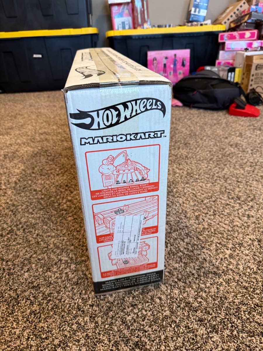 Hot Wheels GXX41-Mario Kart Rainbow Road Track Set for sale online