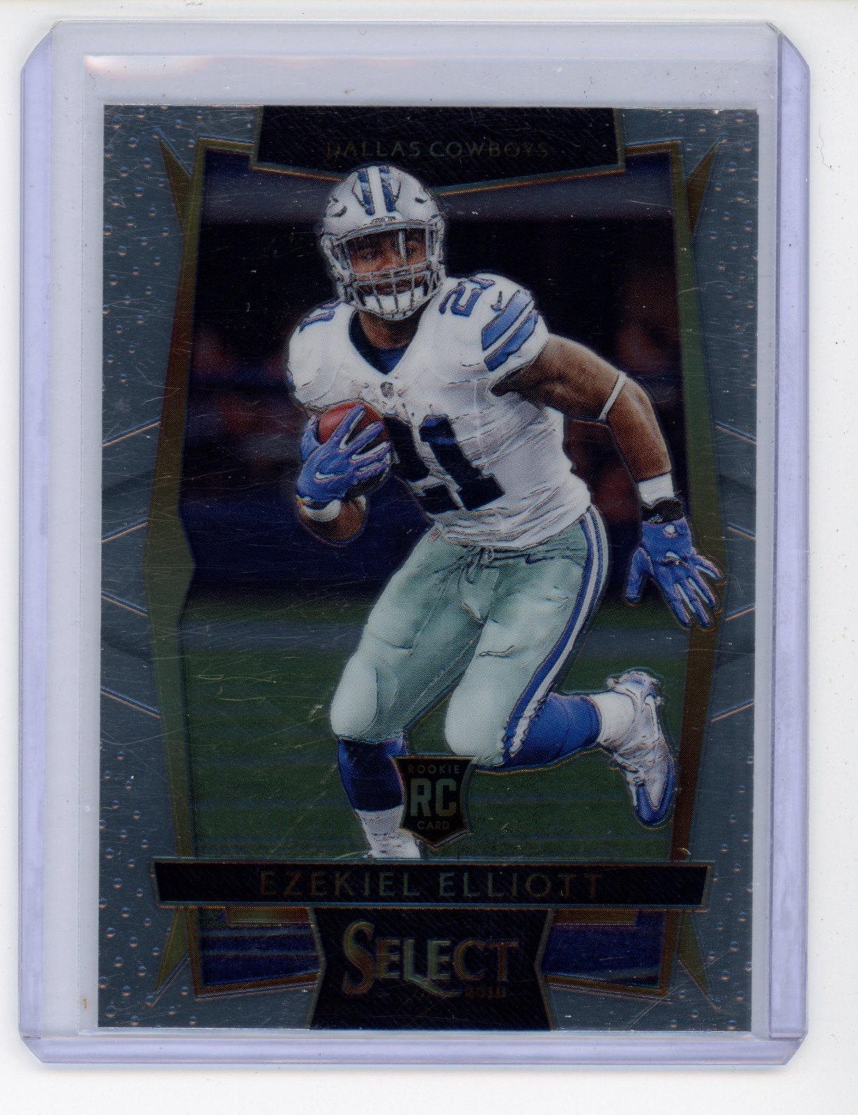 EZEKIEL ELLIOTT 2016 PANINI SELECT ROOKIE RC #139 DALLAS COWBOYS
