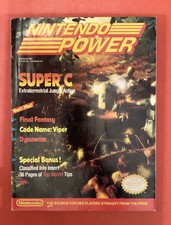 Nintendo Power Magazine Volume 12 May June 1990 First Final Fantasy Poster