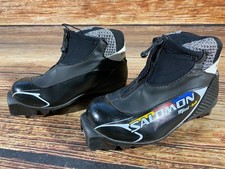 Scarponi da sci di fondo nordico SALOMON Mini-lab per bambini taglia EU31 1/2 US13 SNS S-13