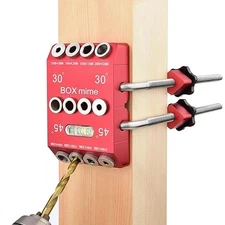 Angle Drill Guide Jig for Straight Hole 30°/45°/90° Angled Hole Drill Tools