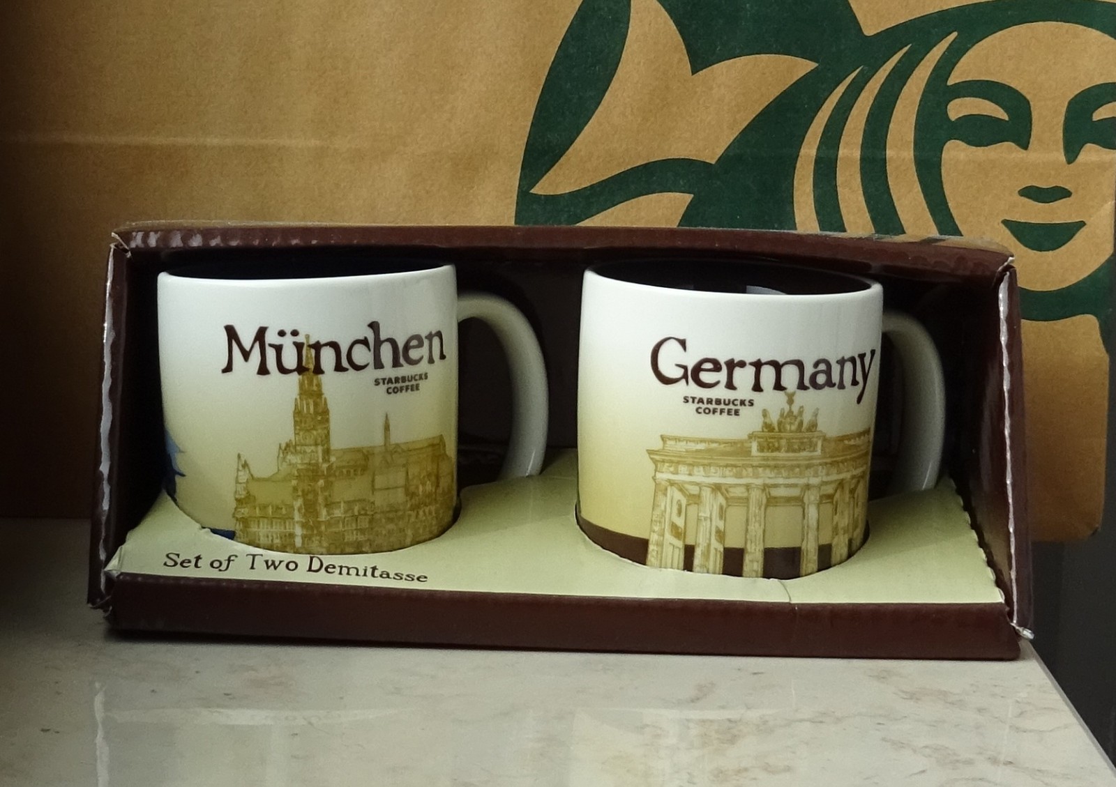 Starbucks Munich Demitasse Espresso Mug Set