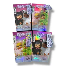 BRATZ BRATZIEZ ICONZ SERIES PLUSH KEYCHAIN BLIND BOX SET OF FOUR (4) UNOPENED