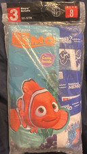 Vantage 2003 Boys Showtoons Briefs Finding Nemo Underwear Size 8 Brand New NWT .