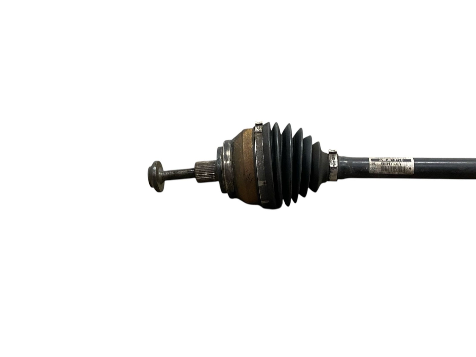 2015 BENTLEY CONTINENTAL LH FRONT LEFT CV AXLE SHAFT 3W0407271D *48K MILES* OEM