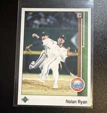 Upper Deck 1989 Nolan Ryan #145 Base Set Houston Astros Baseball Card