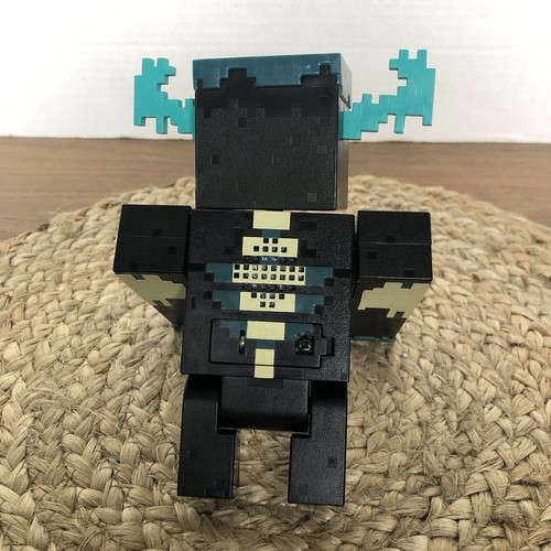 Minecraft Warden Action Figure with Lights Sounds Mattel 2022 Toy - Picture 2 of 4