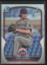 2023 Bowman Draft Chrome #BDC-86 Kade Morris REFRACTOR