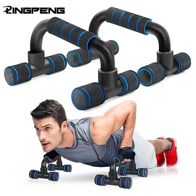 #ad Push Up Bars Press Ups Handles Stand Home Gym Exercise Workout Foam Bars Pair $16.99