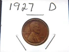 1927 (D) Lincoln Penny