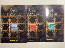2015 Folder Filatelici Vini d'Italia Serie Completa Piemonte Toscana e Veneto