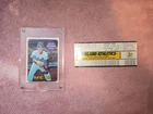 Nolan Ryan 1969 Topps  Card 533 and ticket stub 1990 6th no hitter