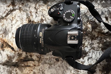 Nikon D D3200 24.2MP Digital SLR Camera - Black Kit w/ AF-S DX ED VR G 18-55mm