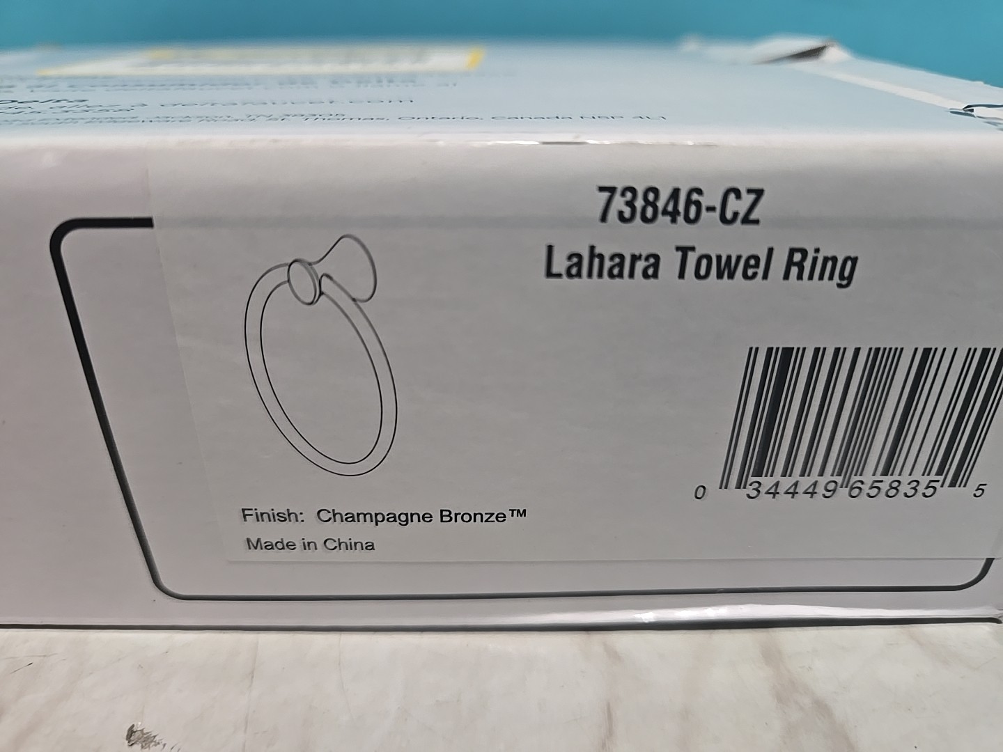 Ring In Champagne Bronze