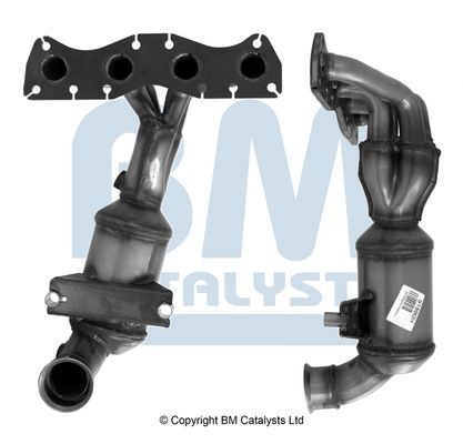 BM Catalysts BM91990H Catalytic Converter Fits Citroen Mini Peugeot