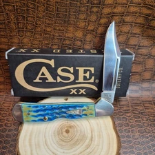 Case XX Burnt Sea Dragon Bone Copper Lock – NIB - No. 25235 - Free Shipping