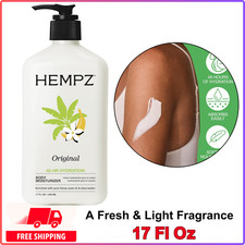 Hempz Original, Natural Hemp Seed Oil Body Moisturizer W/ Shea Butter  Ginseng