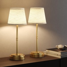 Cordless Table Lamp Rechargeable - Portable LED Desk Lamp for Dining Room,Bed...