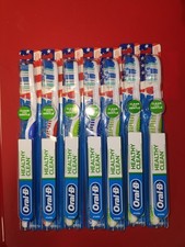 7 Lot Toothbrush, Healthy Clean Medium Oral-B, MIX COLOR