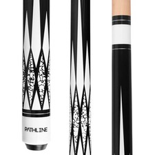 Pool Cue Stick - 58 inch Canadian Maple Billiard Pool Stick White 19oz