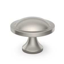 Banqin 20 Pack Brushed Nickel Cabinet Knobs Round Silver Drawer Kitchen Hardware
