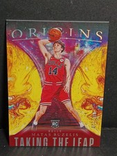 2024-25 Panini Origins Taking the Leap /115 Matas Buzelis Maroon (RC) #20 Bulls