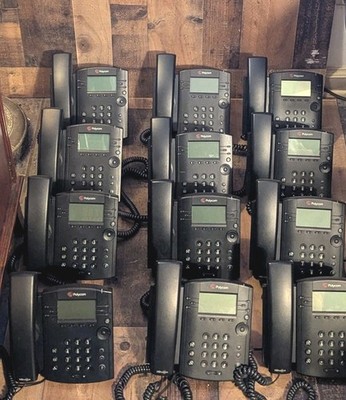 Polycom Conference Phones VVX-310 VVX-300 Lot Of 12